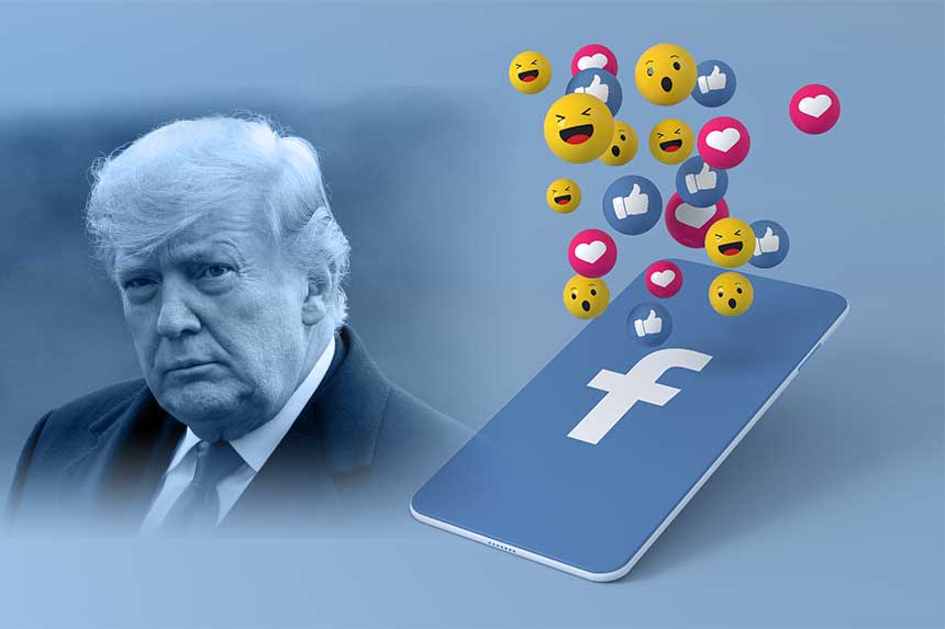 Pourquoi Trump est-il suspendu de facebook ? Le site web annonce une suspension de deux ans de l'ancien président !