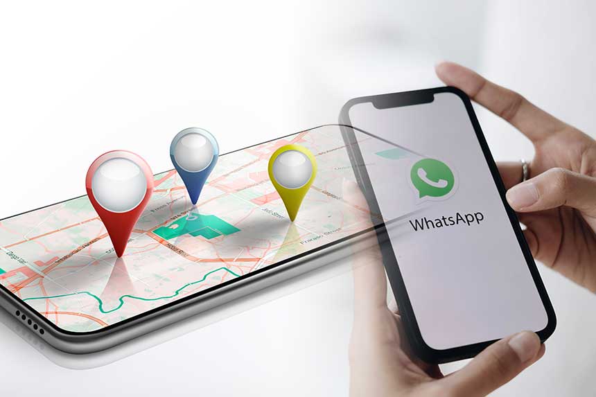 Comment envoyer une fausse localisation par Whatsapp