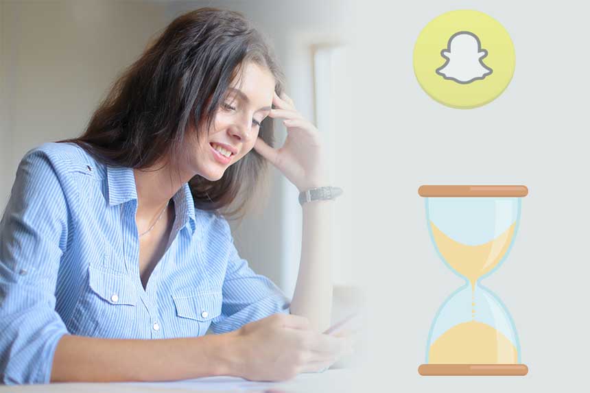 Que signifie le minuteur sur Snapchat