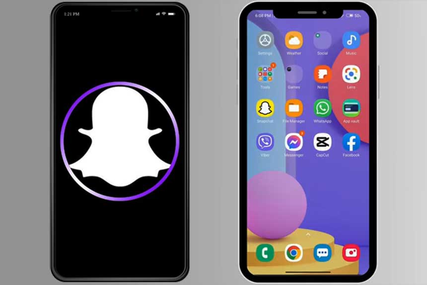 Que signifie le cercle violet sur Snapchat ?